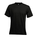 Bild von Unisex T-Shirt Baumwolle schwarz