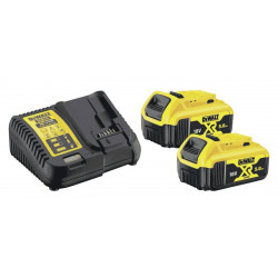 á 2 Stk. DeWALT XR Li-Ion Akku  18,0 V / 5,0 Ah + Schnelllader DCB115 DCB 115 P2