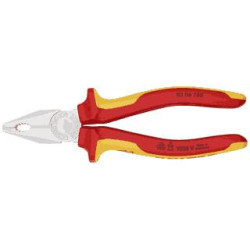 KNIPEX Kombizange  03 06 - 180 mm VDE-geprüft bis 1000 Volt