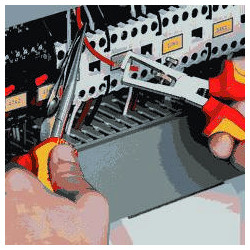 KNIPEX Abisolierzange  11 06 - 160 mm VDE-geprüft bis 1000 Volt